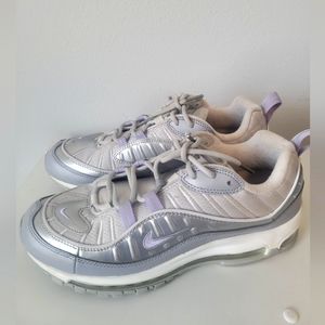 Wmns Air Max 98 'Lilac Metallic Silver